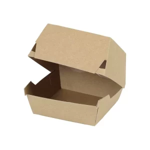 Boîte burger en carton recyclé