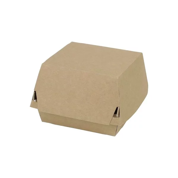 Boîte burger en carton recyclé – Image 2