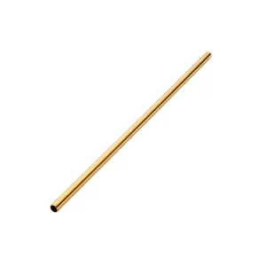 Paille inox droite OR